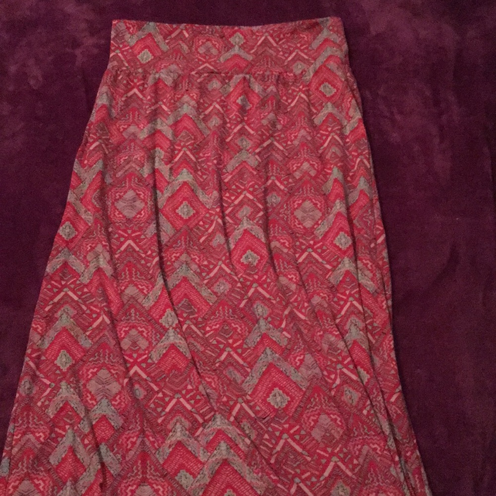 A long skirt